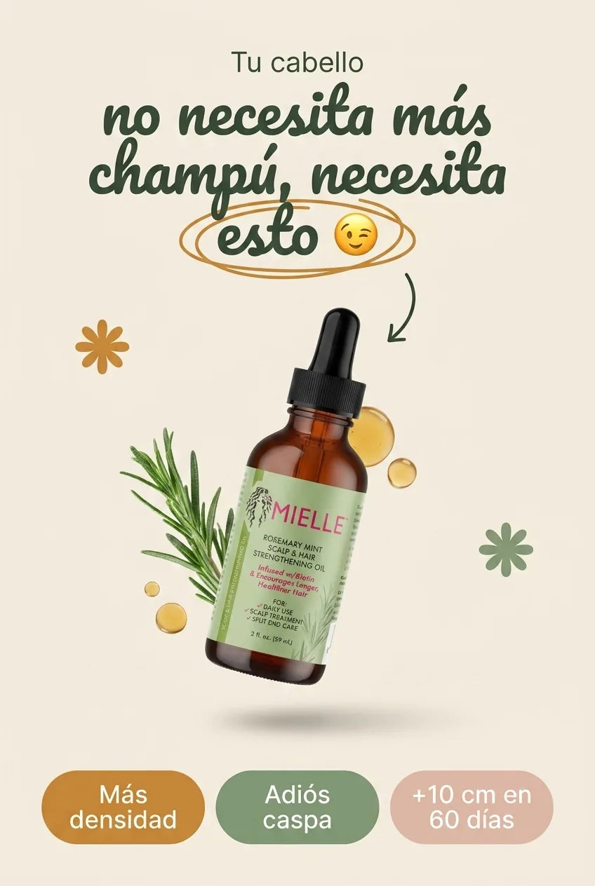 Mielle Rosemary Mint Oil — Hero