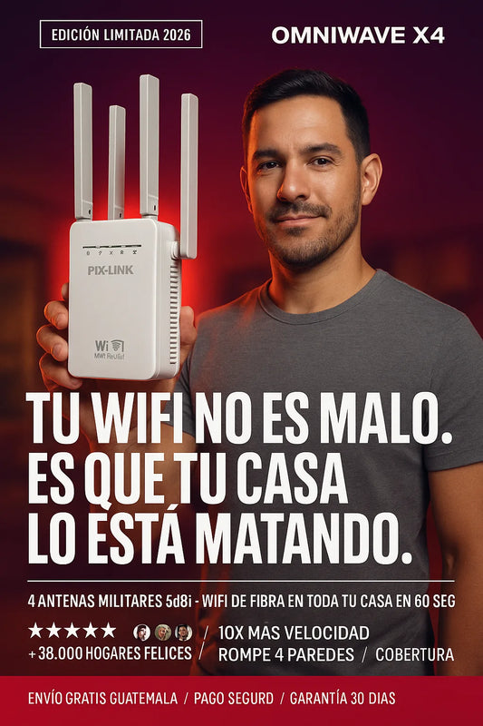 OMNIWAVE-X4  - WiFi potente en cada rincón de la casa