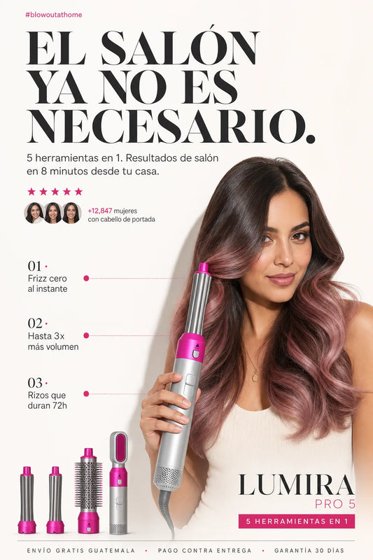 LUMIRA Pro 5 - Rizos que duran hasta 72 horas sin retocar