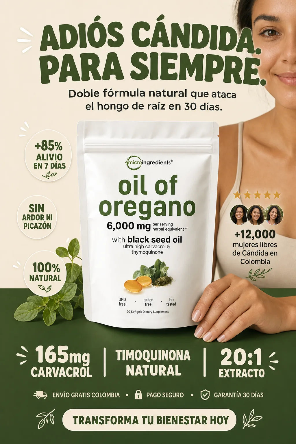 🌿 Oil of Oregano + Black Seed Oil — De Cándida a intestino limpio en 6 semanas 🍄✨
