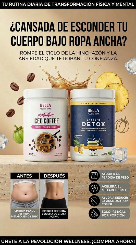 Combo Bella All Natural : Vientre Plano 24/7