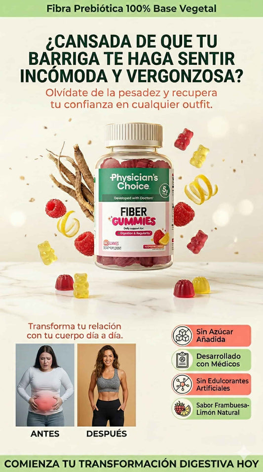 Fiber Gummies - Tu intestino feliz, tu cuerpo en control