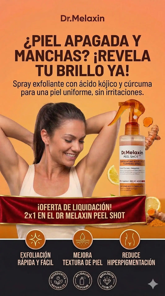Dr.Melaxin Body Peel Shot 🧡 PROMOCIÓN 2X1 🧡