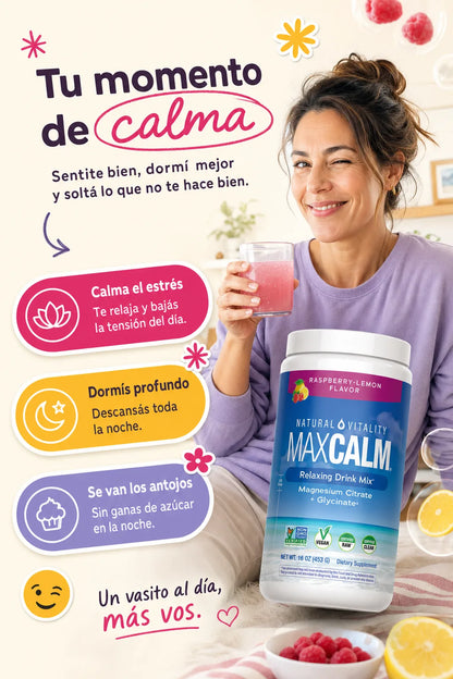 MaxCalm — beneficios