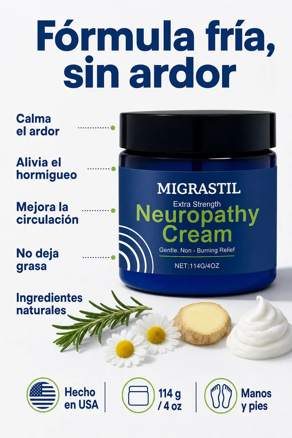Migrastil Crema para Neuropatía — ficha tecnica