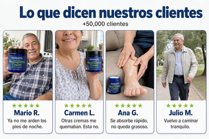 Migrastil Crema para Neuropatía — testimoniales