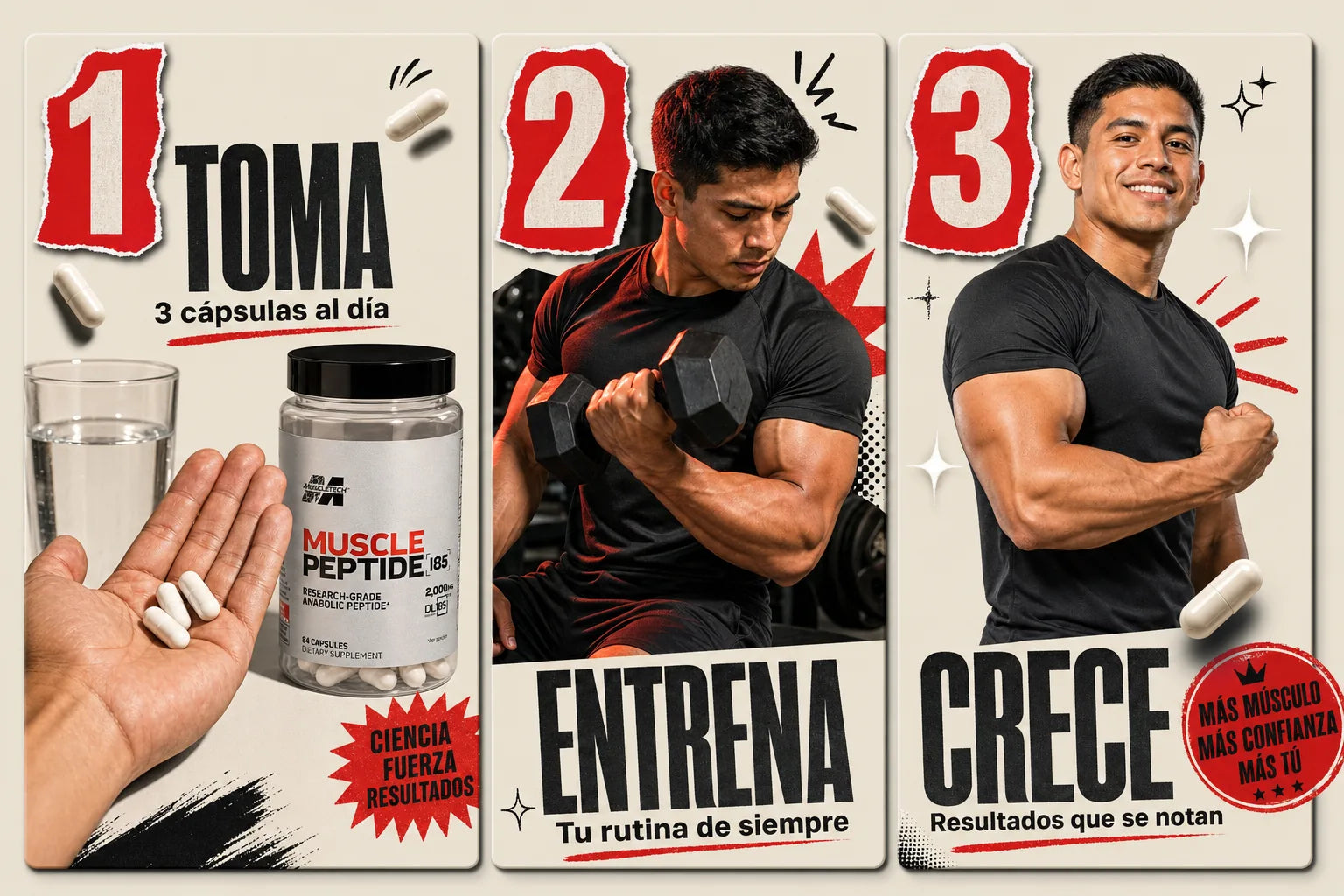 Muscle Peptide 185 — modo uso